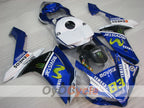 Spritzverkleidungssatz für die YZF-R1, Baujahr 07-08 - Blau, Weiß, Schwarz - Monster #OYO87905694