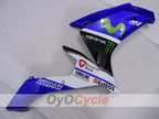 Spritzverkleidungssatz für die YZF-R1, Baujahr 07-08 - Blau, Weiß, Schwarz - Monster #OYO87905695