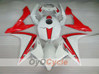 Spritzverkleidungssatz für die YZF-R1, Baujahr 07-08 - Rot, Weiß - Werksstil #OYO87905698