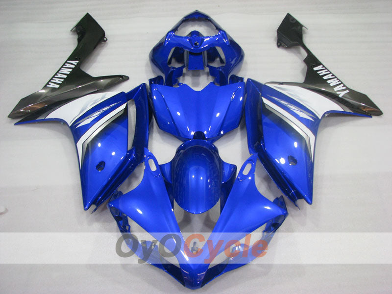 Spritzverkleidungssatz für die YZF-R1, Baujahr 07-08 - Blau, Schwarz - Werksstil #OYO87905700 Zweitbild