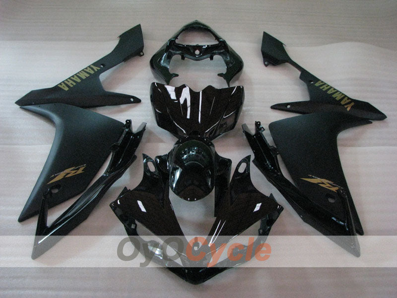 Spritzverkleidungssatz für die YZF-R1, Baujahr 07-08 - Schwarz, Matt - Werksstil #OYO87905701 Zweitbild