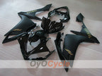 Spritzverkleidungssatz für die YZF-R1, Baujahr 07-08 - Schwarz, Matt - Werksstil #OYO87905701