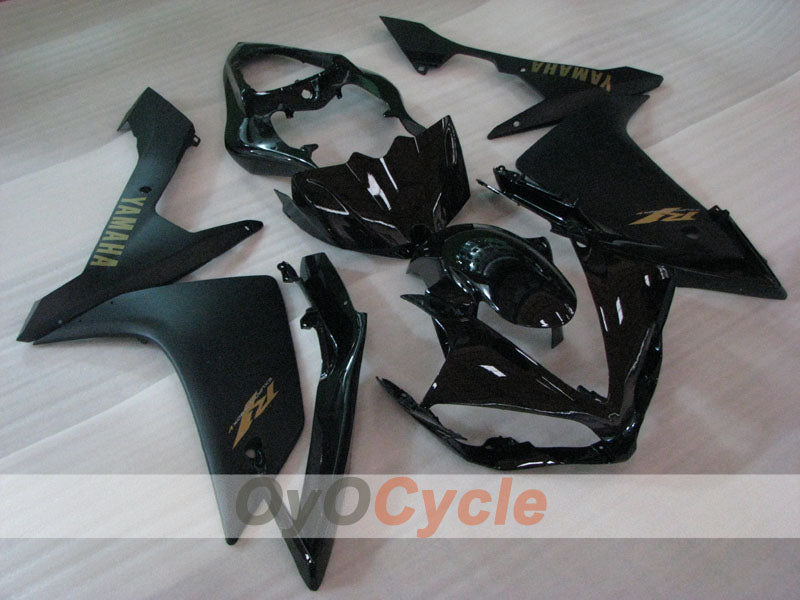Spritzverkleidungssatz für die YZF-R1, Baujahr 07-08 - Schwarz, Matt - Werksstil #OYO87905701 Hauptbild