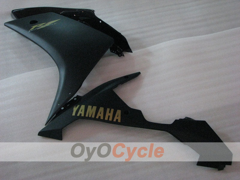 Spritzverkleidungssatz für die YZF-R1, Baujahr 07-08 - Schwarz, Matt - Werksstil #OYO87905701