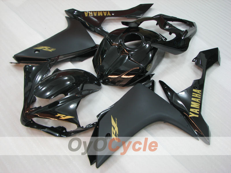 Spritzverkleidungssatz für die YZF-R1, Baujahr 07-08 - Schwarz, Matt - Werksstil #OYO87905702 Hauptbild