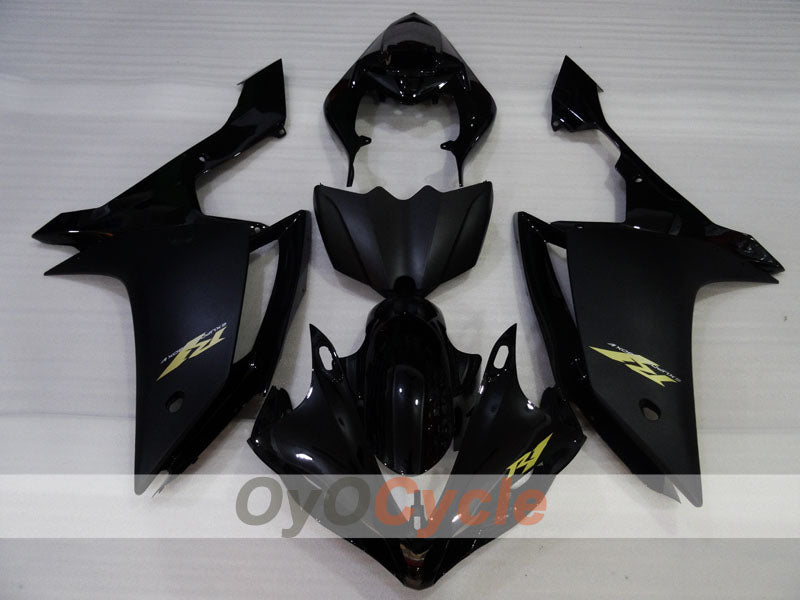 Spritzverkleidungssatz für die YZF-R1, Baujahr 07-08 - Schwarz, Matt - Werksstil #OYO87905703 Zweitbild
