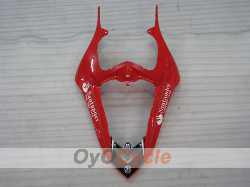 Spritzverkleidungssatz für die YZF-R1, Baujahr 07-08 - Rot, Weiß - Santander #OYO87905704