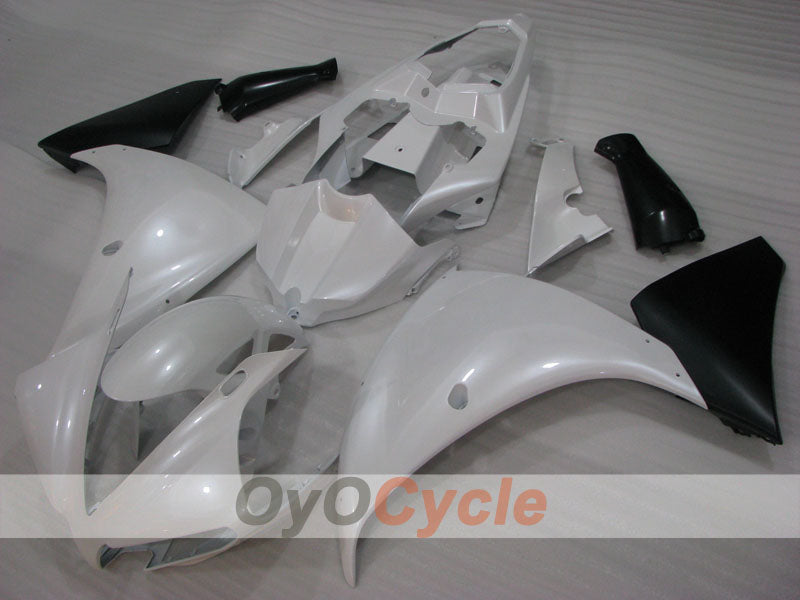 Einspritz-Verkleidungskit für YZF-R1 09-11 - Perlweiß - Ohne Aufkleber / Dekor, Werksstil #OYO87905706