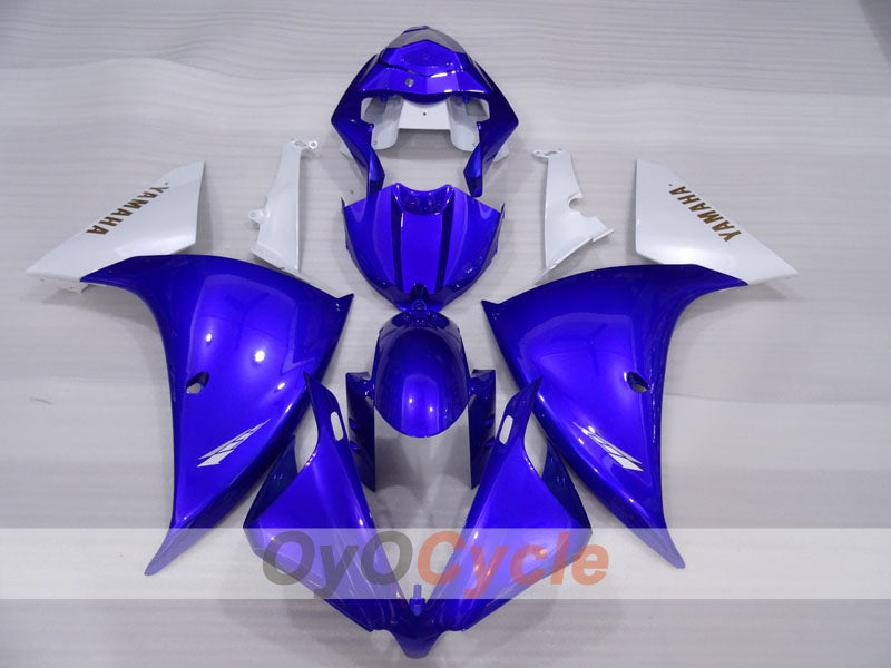 Einspritz-Verkleidungskit für YZF-R1 09-11 - Blau, Weiß - Werksstil #OYO87905709