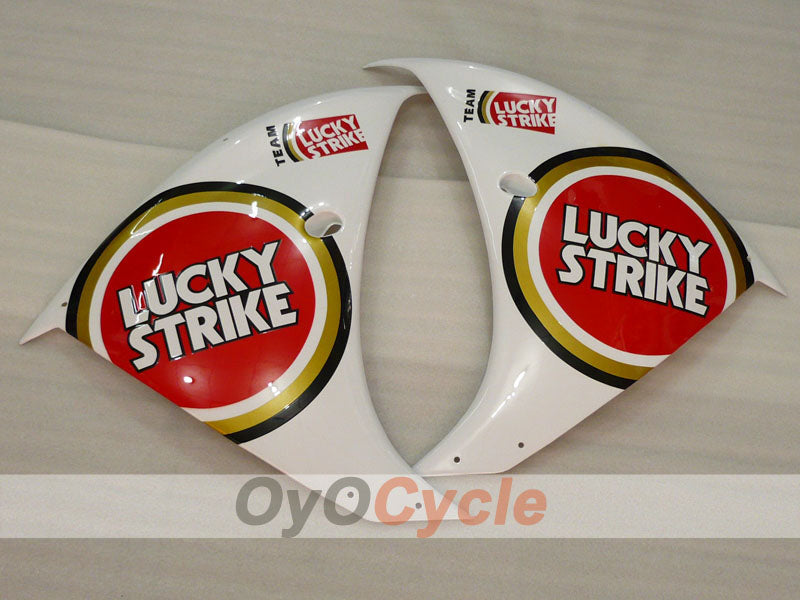 Einspritz-Verkleidungskit für YZF-R1 09-11 - Rot, Weiß - Lucky Strike #OYO87905710