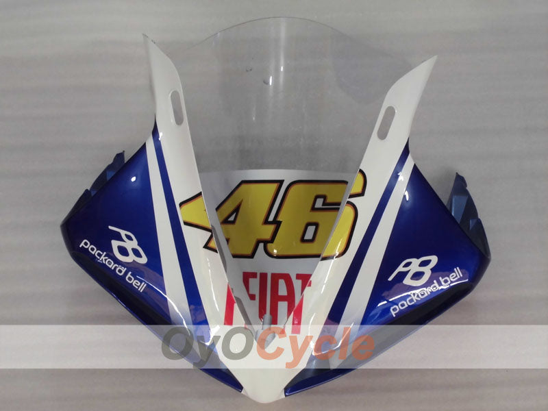 Einspritz-Verkleidungskit für YZF-R1 09-11 - Blau, Weiß - FIAT #OYO87905711
