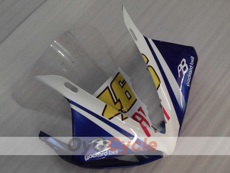 Einspritz-Verkleidungskit für YZF-R1 09-11 - Blau, Weiß - FIAT #OYO87905711