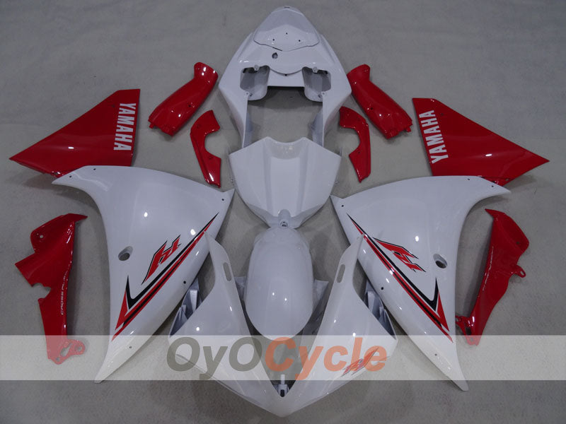 Einspritz-Verkleidungskit für YZF-R1 09-11 - Rot, Weiß - Werksstil #OYO87905716