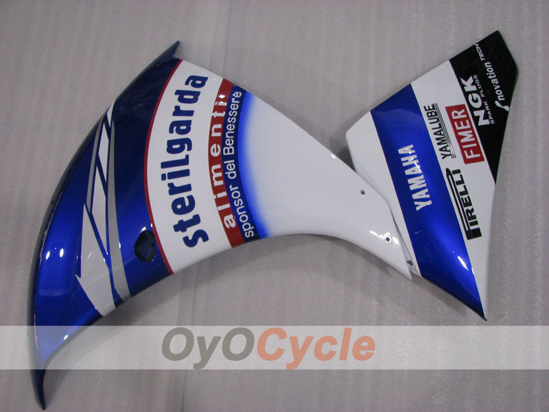 Einspritzverkleidungsset für 09-11 YZF-R1 - Blau, Weiß - Sterilgarda #OYO87905718