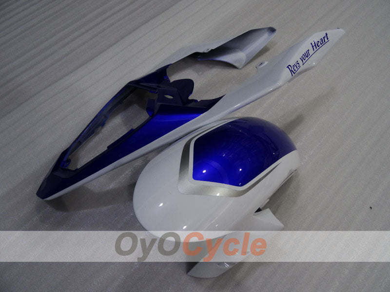 Einspritzverkleidungsset für 09-11 YZF-R1 - Blau, Weiß - ENEOS #OYO87905719