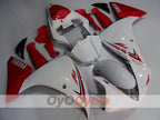 Einspritzverkleidungsset für 09-11 YZF-R1 - Rot, Weiß - Werksstil #OYO87905721