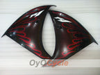 Einspritzverkleidungsset für 09-11 YZF-R1 - Rot, Schwarz - Flamme #OYO87905723