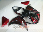 Einspritzverkleidungsset für 09-11 YZF-R1 - Rot, Schwarz - Flamme #OYO87905723