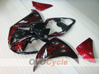 Einspritzverkleidungsset für 09-11 YZF-R1 - Rot, Schwarz - Flamme #OYO87905723