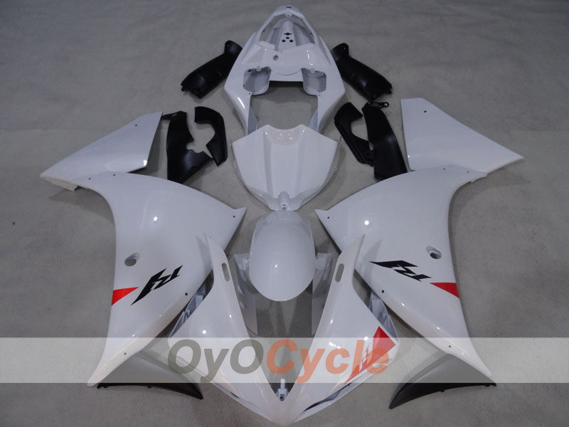 Einspritzverkleidungsset für 09-11 YZF-R1 - Weiß - Werksstil #OYO87905725
