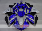 Einspritzverkleidungsset für 12-14 YZF-R1 - Blau, Weiß, Schwarz - GYTR #OYO87905728