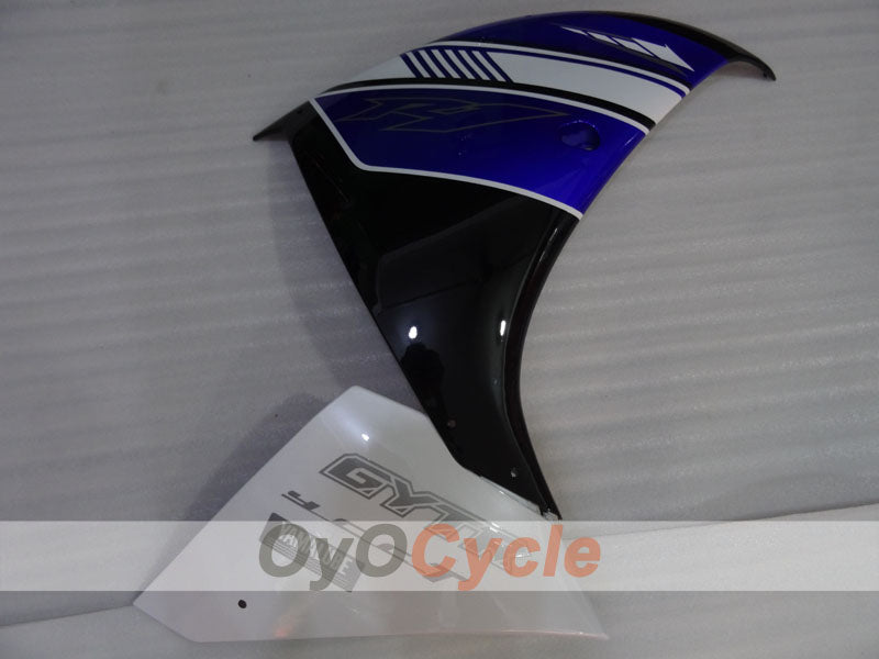 Einspritzverkleidungsset für 12-14 YZF-R1 - Blau, Weiß, Schwarz - GYTR #OYO87905728