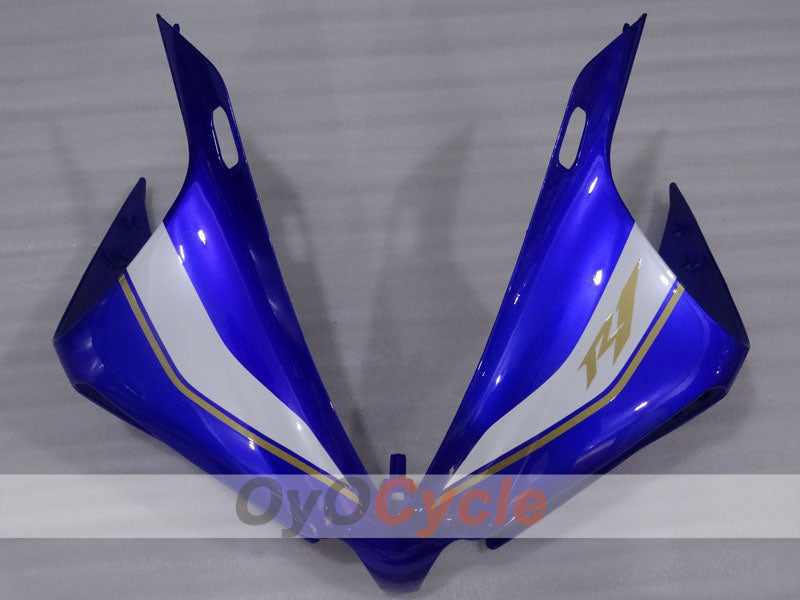Einspritzverkleidungsset für 12-14 YZF-R1 - Blau, Weiß - Werksstil #OYO87905729