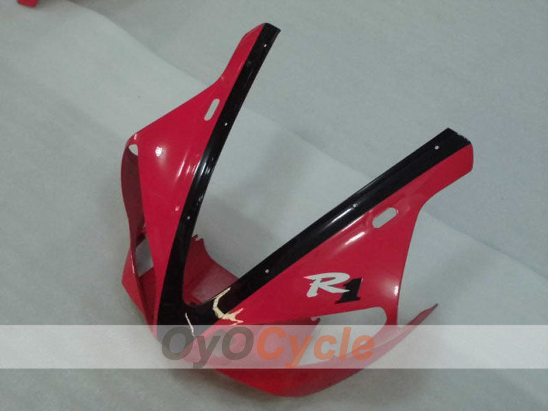 Einspritzverkleidungssatz für YZF-R1 00-01 - Rot, Weiß - Werksstil #OYO87905732