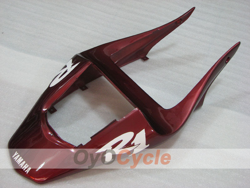 Einspritzverkleidungssatz für YZF-R1 00-01 - Weinrot, Schwarz - Werksstil #OYO87905738