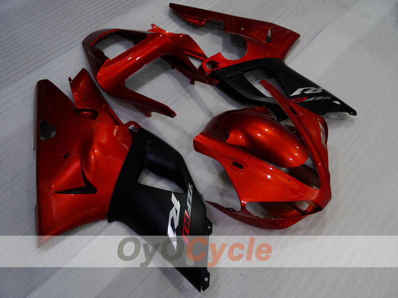 Einspritzverkleidungssatz für YZF-R1 00-01 - Orange, Schwarz - Werksstil #OYO87905739