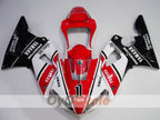Einspritzverkleidungssatz für YZF-R1 00-01 - Rot, Weiß, Schwarz - Werksstil #OYO87905740