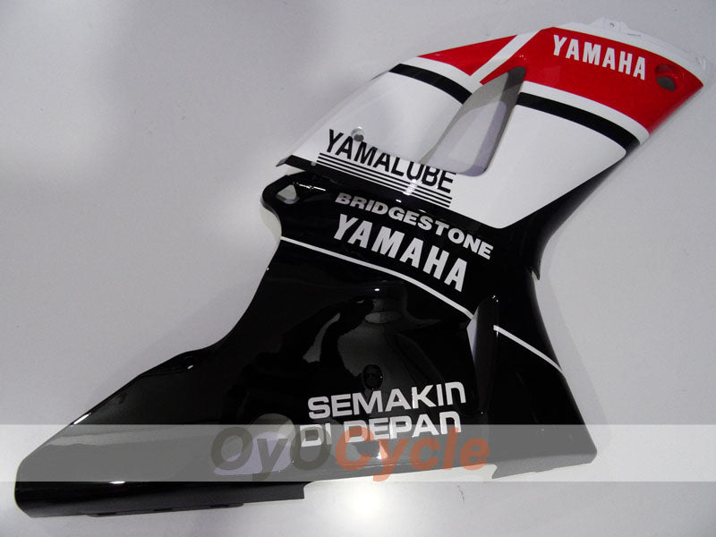 Einspritzverkleidungssatz für YZF-R1 00-01 - Rot, Weiß, Schwarz - Werksstil #OYO87905740