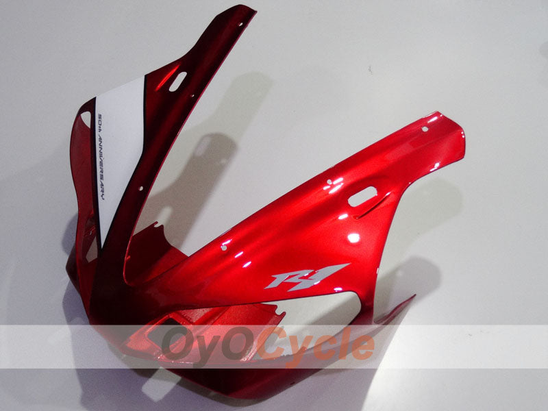 Einspritzverkleidungssatz für YZF-R1 00-01 - Rot, Weiß, Schwarz - Werksstil #OYO87905741