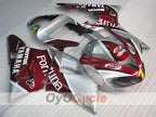 Verkleidungssatz für Einspritzmodelle der YZF-R1, Baujahr 00-01 - Rot, Silber - Fortuna #OYO87905742