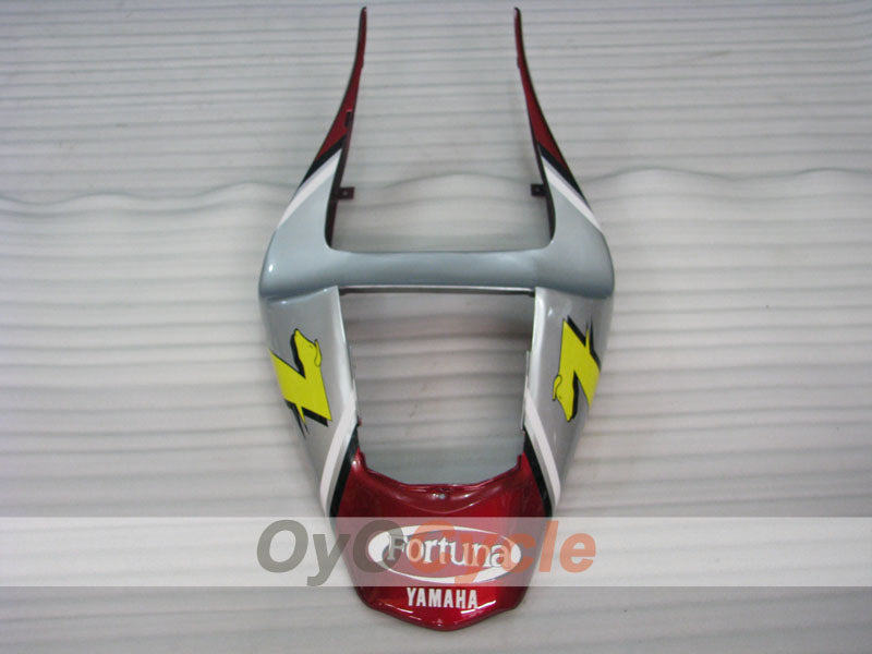Verkleidungssatz für Einspritzmodelle der YZF-R1, Baujahr 00-01 - Rot, Silber - Fortuna #OYO87905742