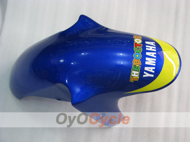 Verkleidungssatz für Einspritzmodelle der YZF-R1, Baujahr 00-01 - Blau, Weiß - GO!!!!!!!, MOTUL #OYO87905743