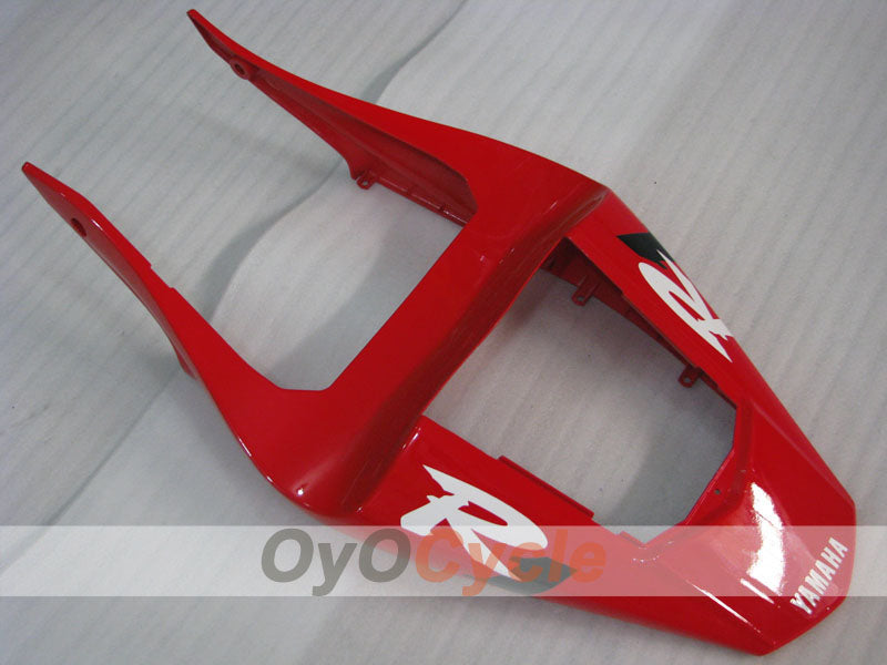 Verkleidungssatz für Einspritzmodelle der YZF-R1, Baujahr 00-01 - Rot, Weiß - Werksdesign #OYO87905745
