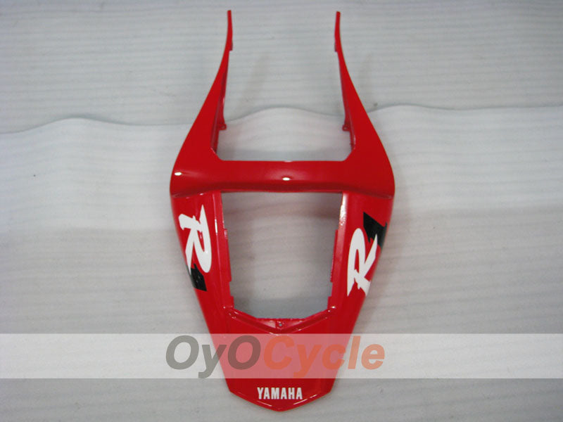 Verkleidungssatz für Einspritzmodelle der YZF-R1, Baujahr 00-01 - Rot, Weiß - Werksdesign #OYO87905745