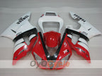 Verkleidungssatz für Einspritzmodelle der YZF-R1, Baujahr 00-01 - Rot, Weiß - Werksdesign #OYO87905746