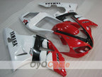 Verkleidungssatz für Einspritzmodelle der YZF-R1, Baujahr 00-01 - Rot, Weiß - Werksdesign #OYO87905746