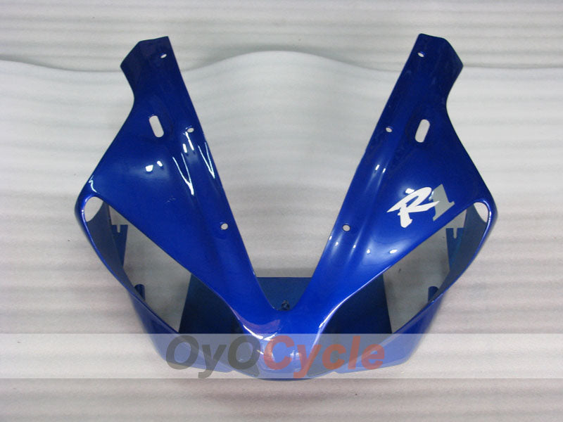 Verkleidungssatz für Einspritzmodelle der YZF-R1, Baujahr 00-01 - Blau, Weiß - Werksdesign #OYO87905747
