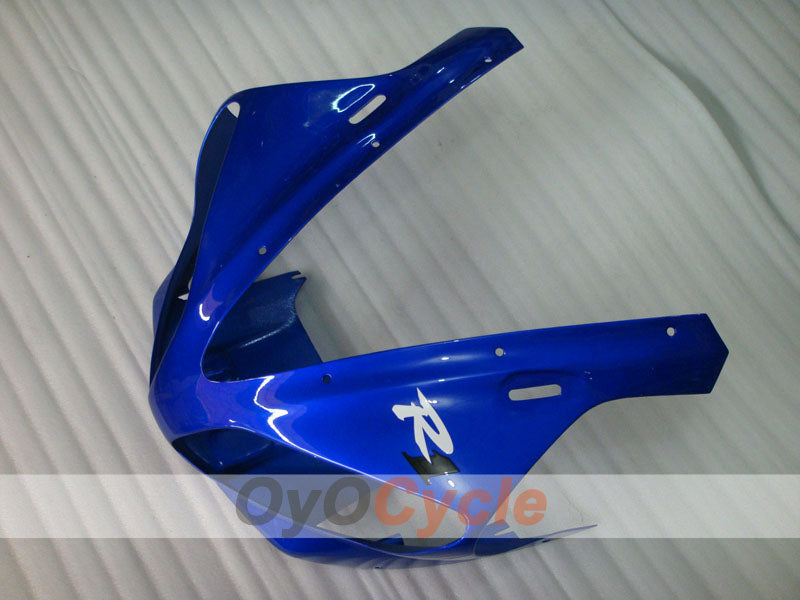 Verkleidungssatz für Einspritzmodelle der YZF-R1, Baujahr 00-01 - Blau, Weiß - Werksdesign #OYO87905748