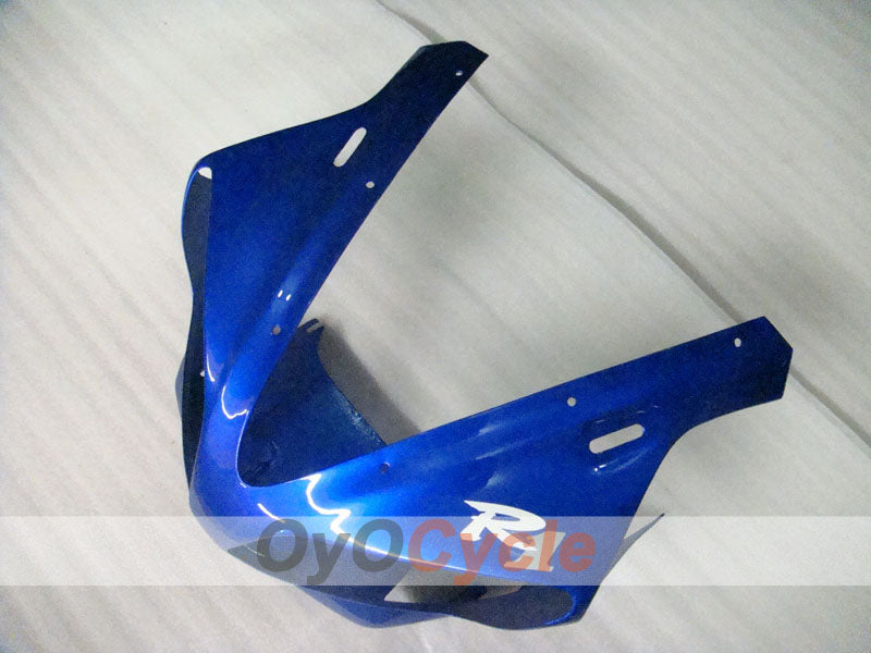 Verkleidungssatz für Einspritzmodelle der YZF-R1, Baujahr 00-01 - Blau, Weiß - Werksdesign #OYO87905750
