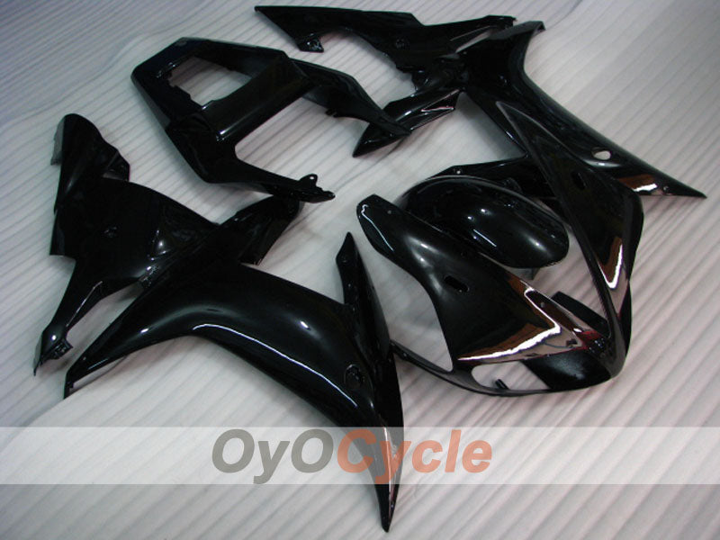 Verkleidungssatz für Einspritzmodelle der YZF-R1, Baujahr 02-03 - Schwarz - Ohne Aufkleber/Dekor, Werksdesign #OYO87905751