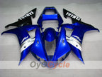 Verkleidungssatz für Einspritzmodelle der YZF-R1, Baujahr 02-03 - Blau, Weiß, Schwarz - Werksdesign #OYO87905753