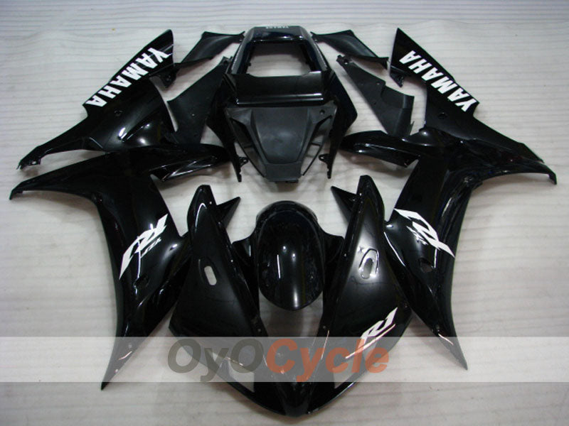 Einspritzverkleidungssatz für YZF-R1 02-03 - Schwarz - Werksdesign #OYO87905756