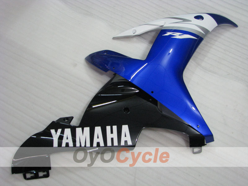 Einspritzverkleidungssatz für YZF-R1 02-03 - Blau, Schwarz - Werksdesign #OYO87905757