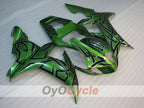 Einspritzverkleidungssatz für YZF-R1 02-03 - Grün - Werksdesign, individuell anpassbar #OYO87905759