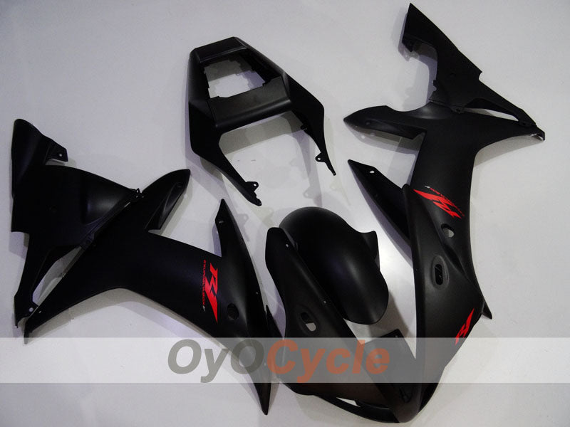 Einspritzverkleidungssatz für YZF-R1 02-03 - Schwarz, matt - Werksdesign #OYO87905760 Zweitbild