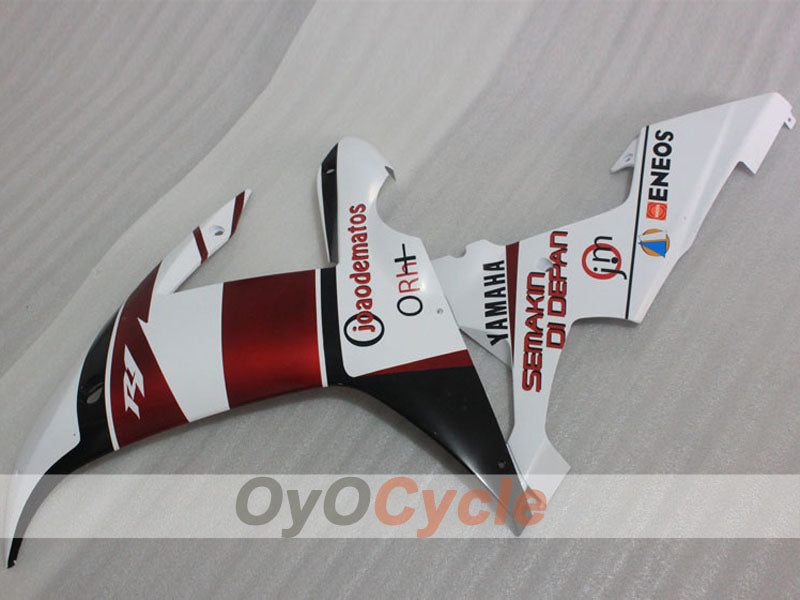 Einspritzverkleidungssatz für YZF-R1 02-03 - Rot, Weiß, Schwarz - Individuelle Anpassung #OYO87905761